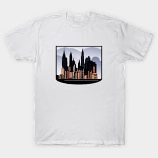 Cityscape in the Clouds T-Shirt